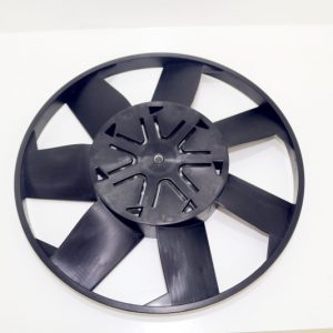 Injection molding fan part