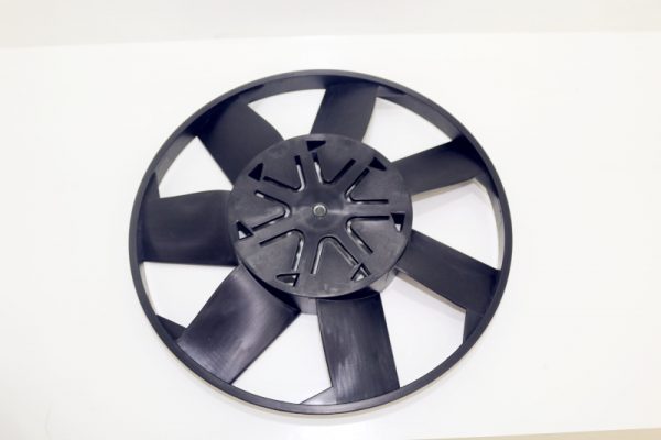 Injection molding fan part