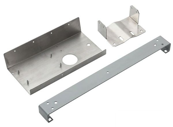 Metal fabrication bending bracket